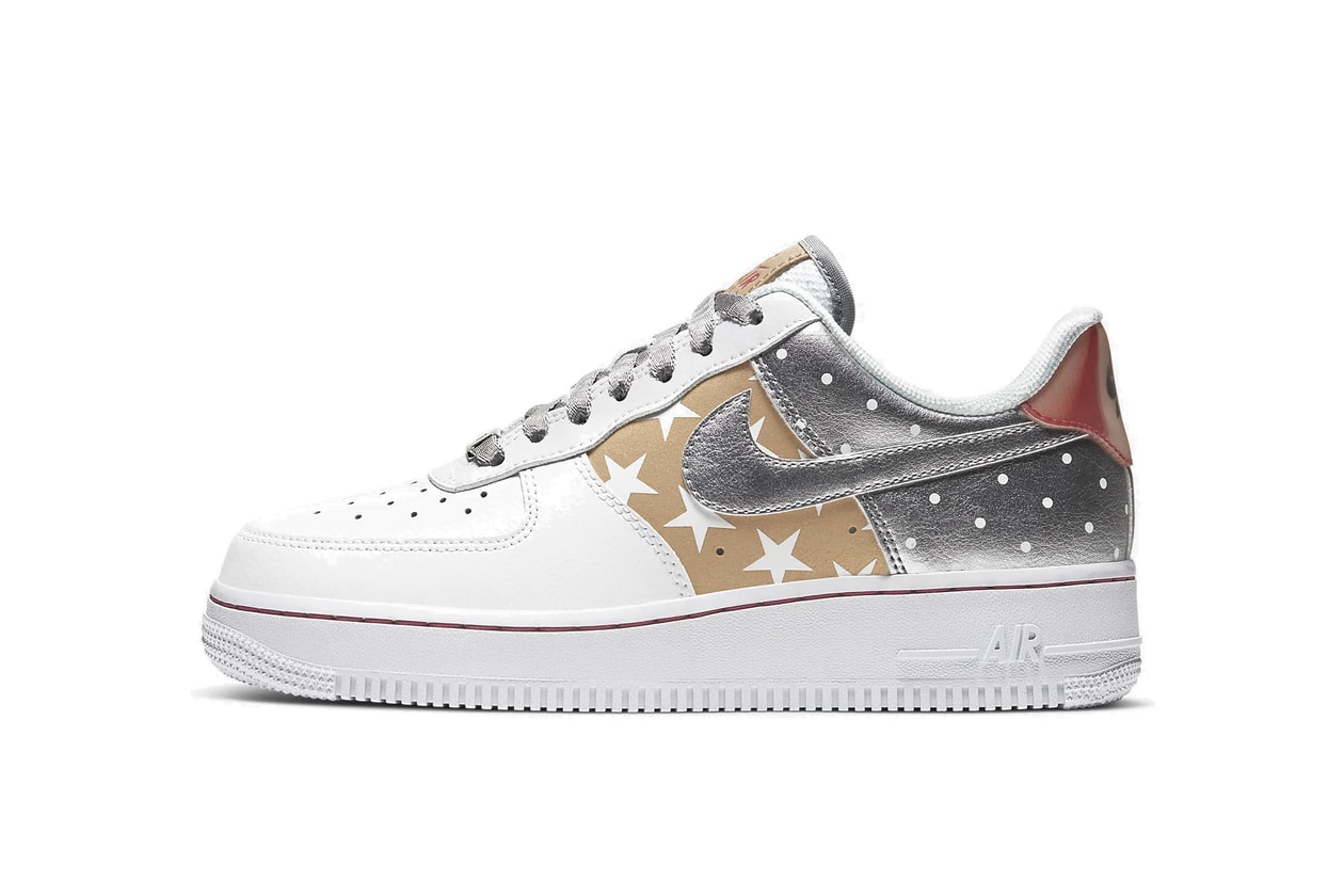 Best Festive Sneakers Sparkly Glitter Shoes Holiday Nike Jordan Brand Off-White™ Party Silver Gold 