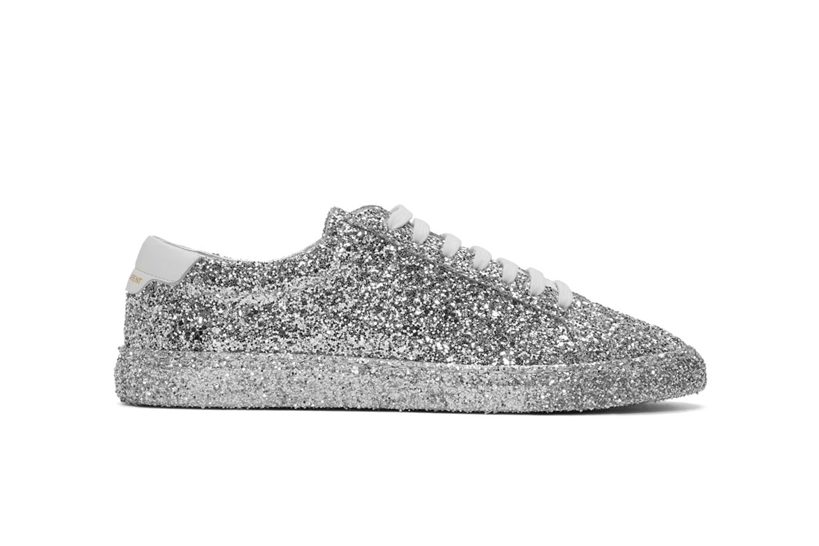 Best Festive Sneakers Sparkly Glitter Shoes Holiday Nike Jordan Brand Off-White™ Party Silver Gold 