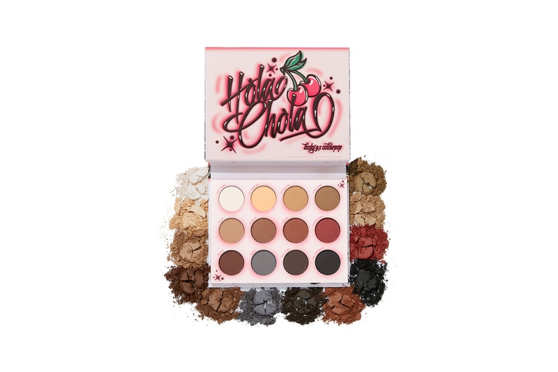 colourpop becky g hola chola collaboration eyeshadows lipsticks lip gloss eyeliner bronzer makeup beauty 