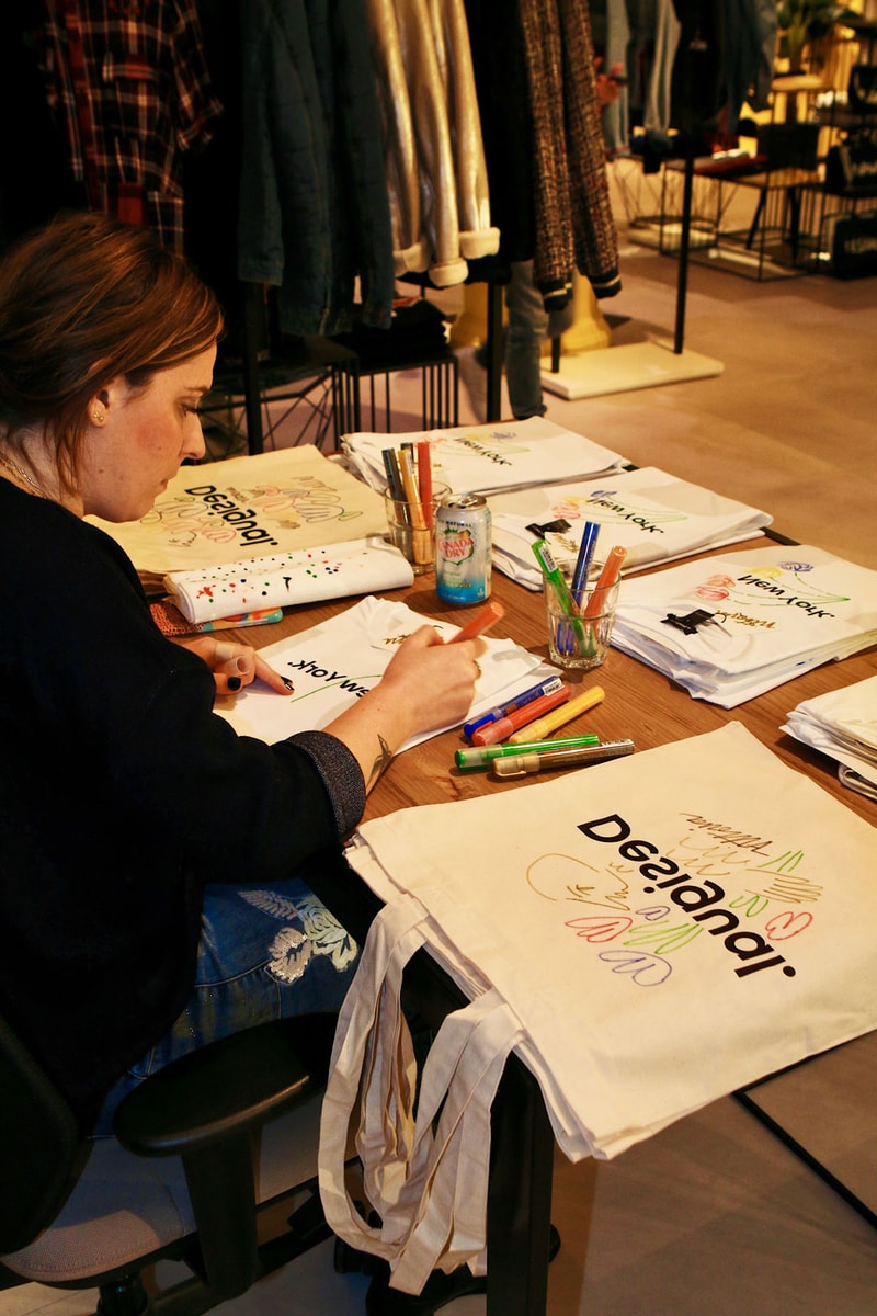 Desigual "The Art of Sustainability" ECOALF Collection New York Pop Up