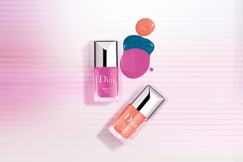 Dior Beauty "Glow Vibes" Spring Summer 2020 Makeup Collection Vernis Nail Polish Smooth Perfect Peach