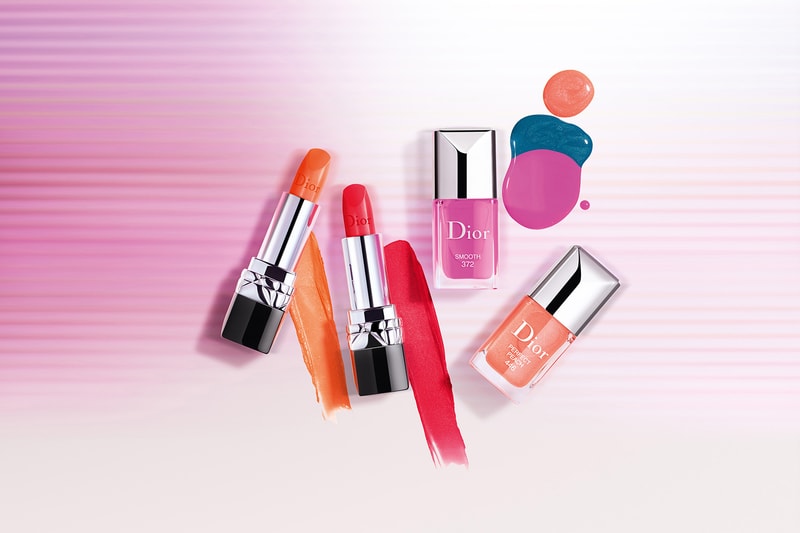 Dior Beauty "Glow Vibes" Spring Summer 2020 Makeup Collection Rouge Lipstick Vernis Nail Polish