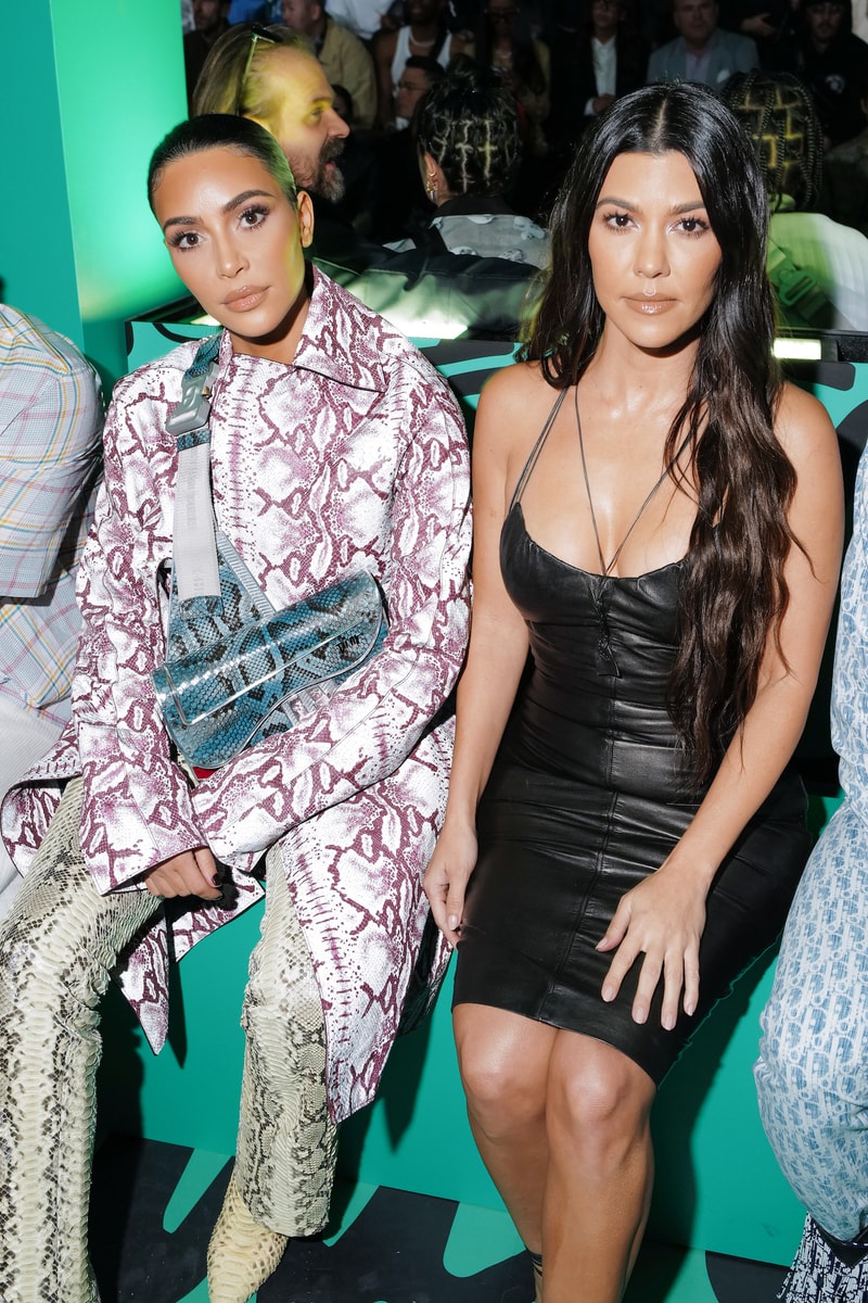 Dior Pre-Fall 2020 Miami Show Front Row Guests Kim Kardashian Kourtney Kardashian Yoon Ahn Kim Jones Travis Scott Shawn Wotherspoon