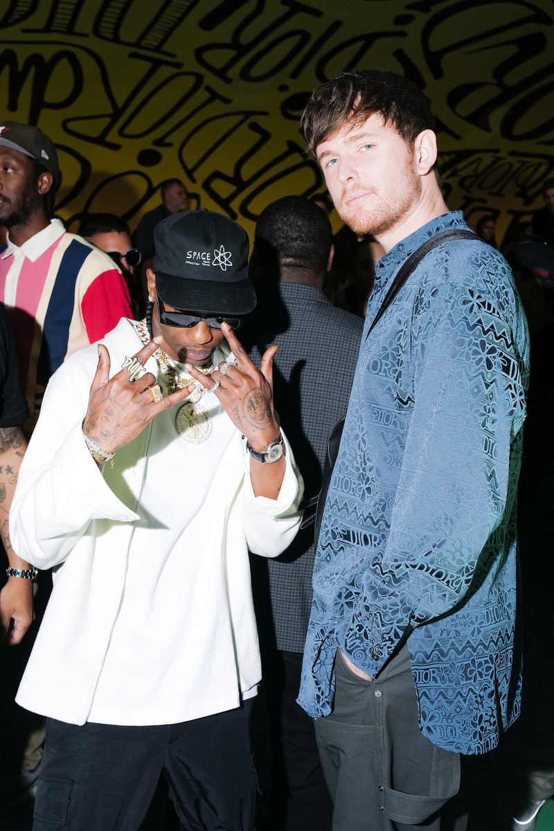 Dior Pre-Fall 2020 Miami Show Front Row Guests Kim Kardashian Kourtney Kardashian Yoon Ahn Kim Jones Travis Scott Shawn Wotherspoon