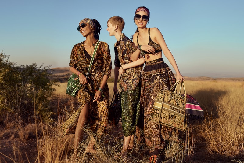 Dior Cruise 2020 Collection Campaign Luggage Tote Bag Logo Print Maria Grazia Chiuri