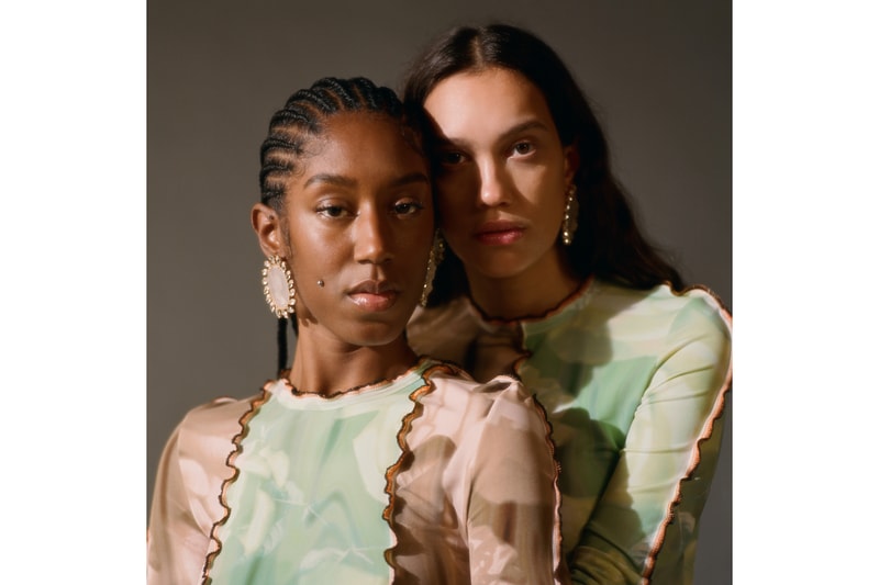 FENTY ASAI Hot Wok Top Selfridges Collaboration Exclusive Collaboration Green Pink Collection