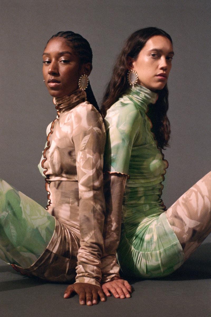 FENTY ASAI Hot Wok Top Selfridges Collaboration Exclusive Collaboration Green Pink Collection