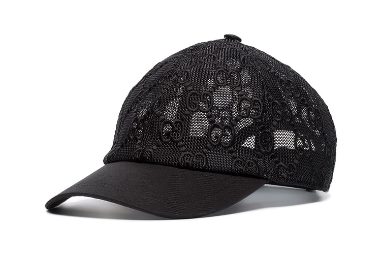 Get Game-Ready with Gucci's Logo Lace Cap