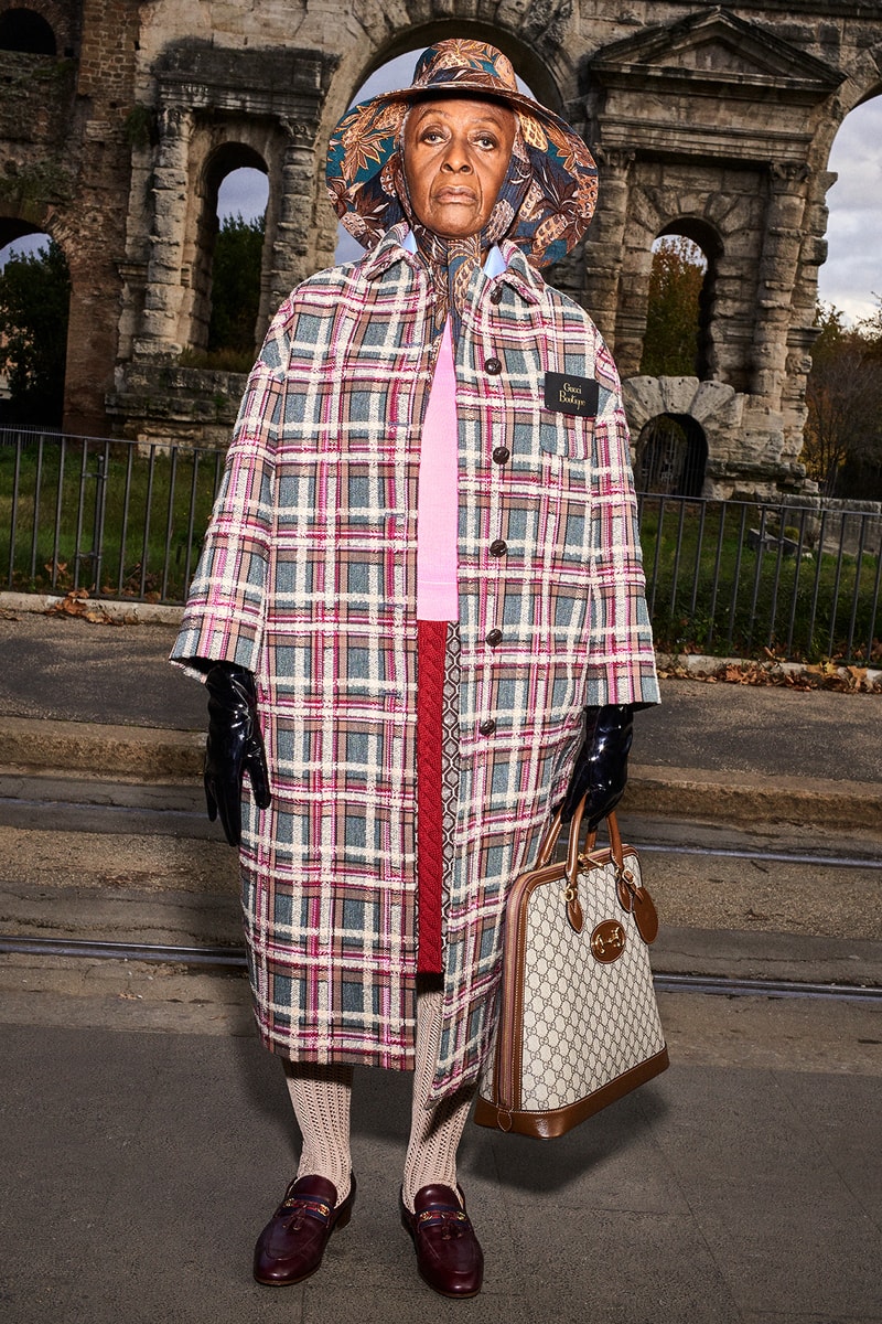 Gucci Pre-Fall 2020 Collection Lookbook Coat Plaid