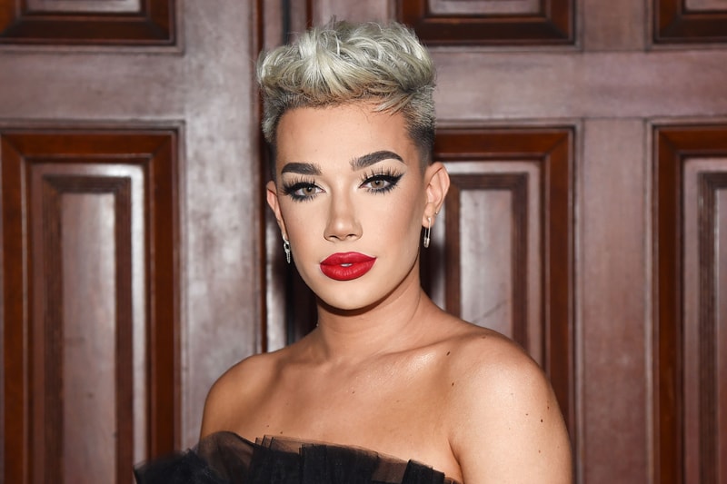 James Charles Attends Marc Jacobs Spring 2020 Runway Show
