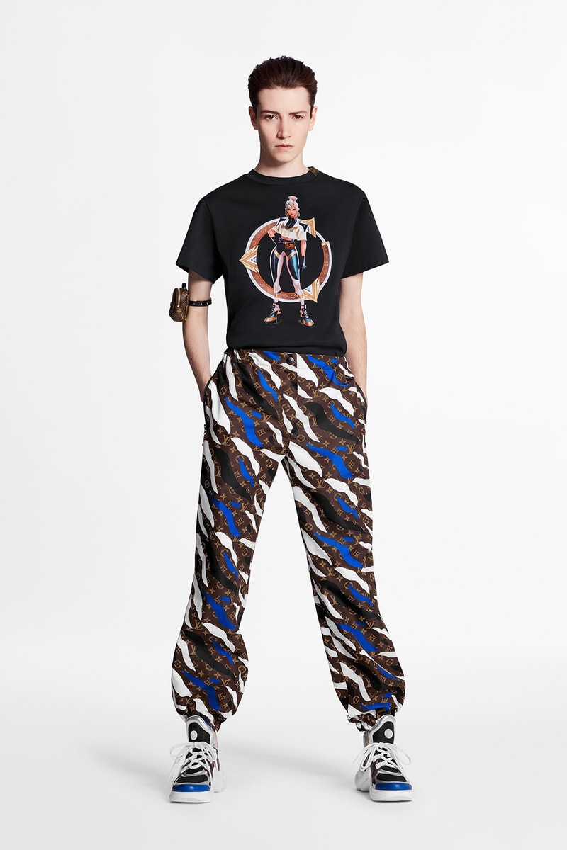 louis vuitton league of legends collection riot games nicolas ghesquiere lookbook handbag jackets outwear t shirts 