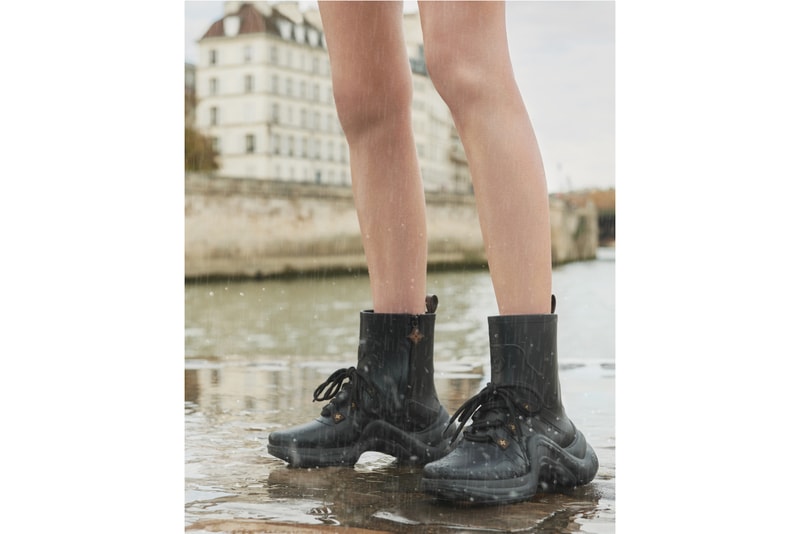 Louis Vuitton Rain Boots Rubber Archlight Sneaker Trainer Shoe Silhouette Heels Wellies LV 