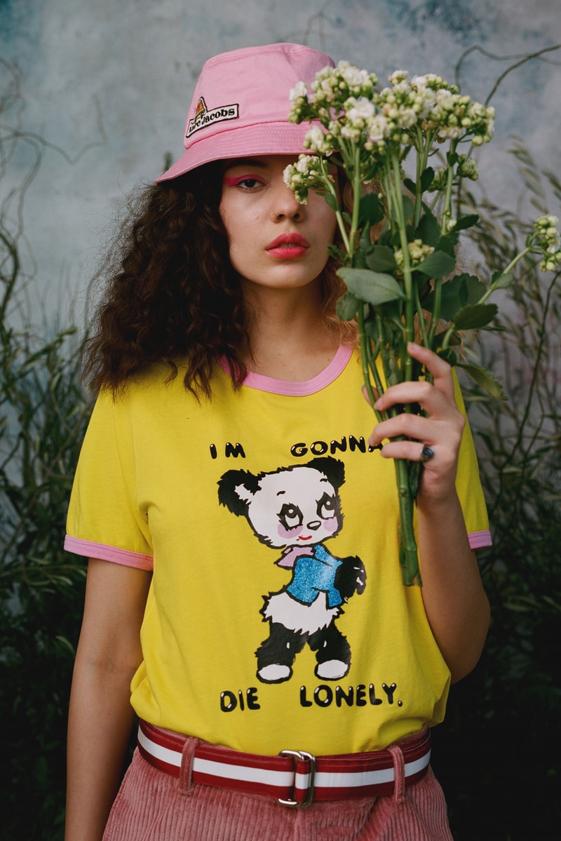 Magda Archer x Marc Jacobs Collection Lookbook british artist illustration I hate art sweatshirt crew neck sweater collabroation t-shirts