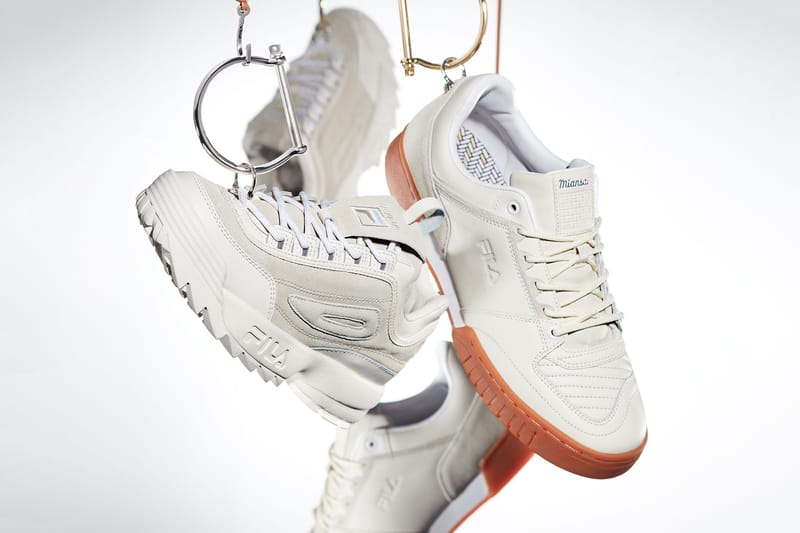 Miansai Reworks FILA's Targa and Disruptor With Metal Hardware