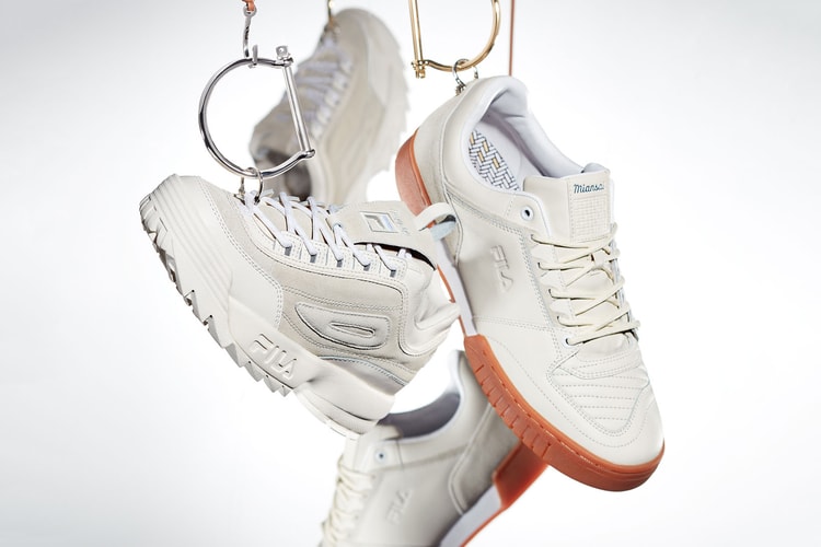Miansai Reworks FILA's Targa and Disruptor With Metal Hardware
