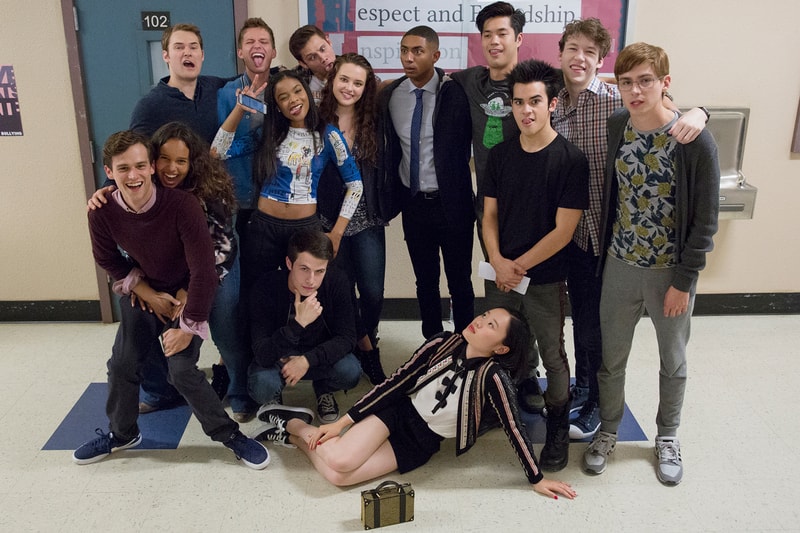 netflix 13 reasons why cast goodbye message tv show series dylan minette alisha boe ross butler katherine langford justin prentice brandon flynn miles heizer devin druid timothy granaderos 