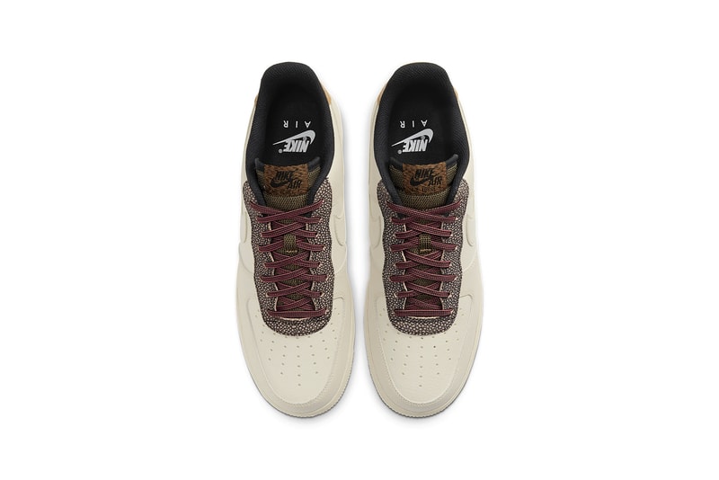 nike air force 1 07 sneakers brown tan beige fossil shoes footwear sneakerhead