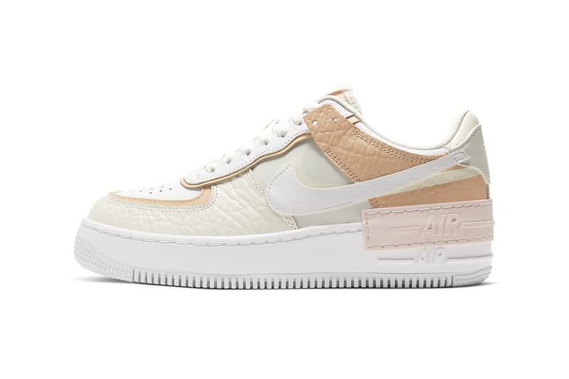 Nike's Air Force 1 Shadow Gets a Touch of Peach and Pastel Pink Accents