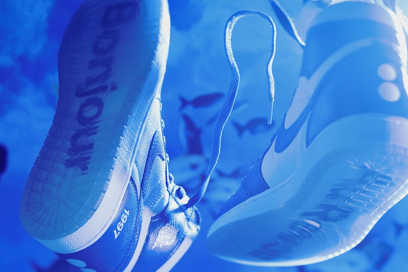 nike air jordan 1 retro high colette stockx sneakers collaboration oceana giveaway donation environment blue white 1997