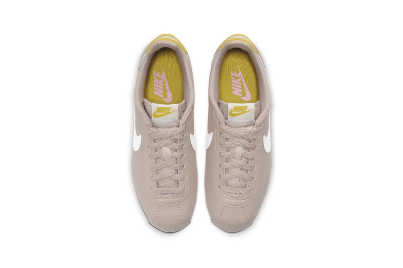 nike classic cortez womens sneakers muted pink white shoes footwear sneakerhead