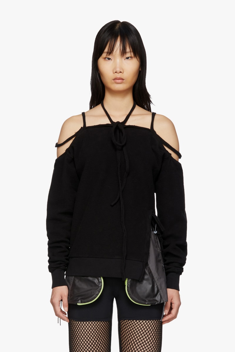Ottolinger Halter Sweatshirt Black