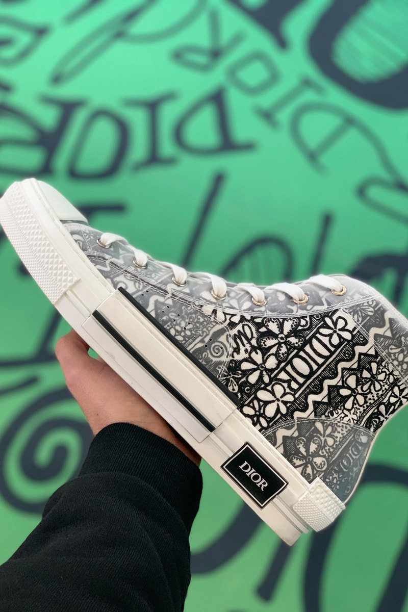 Dior Pre-Fall 2020 Menswear Shawn Stussy Shoes B23 Sneakers