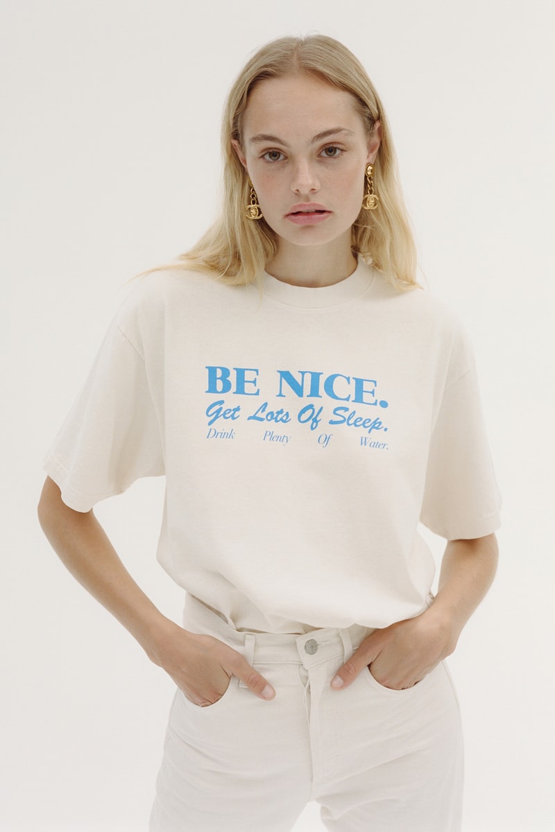 Sporty & Rich Fall/Winter 19 Collection Lookbook Emily Oberg Hoodies Print Sneakers T-Shirt Retro Inspired Fashion