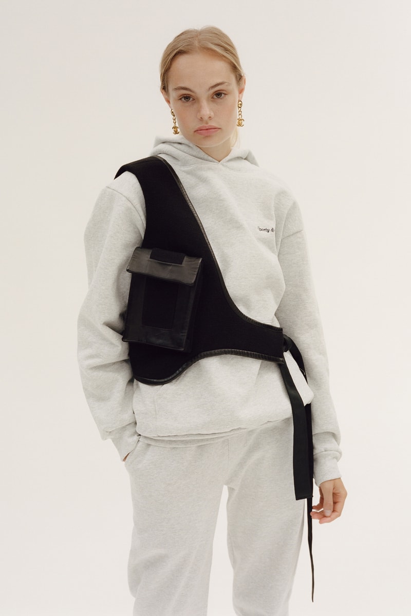 Sporty & Rich Fall/Winter 19 Collection Lookbook Emily Oberg Hoodies Print Sneakers T-Shirt Retro Inspired Fashion