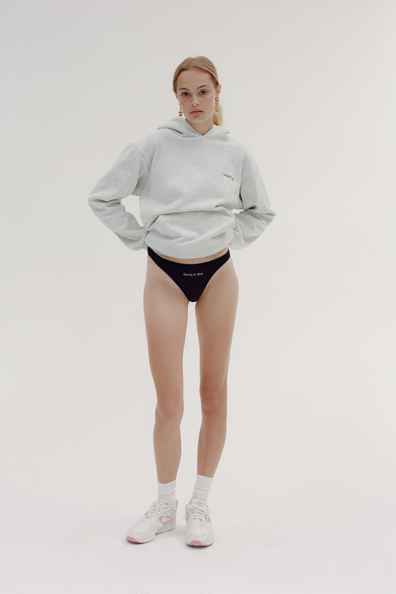 Sporty & Rich Fall/Winter 19 Collection Lookbook Emily Oberg Hoodies Print Sneakers T-Shirt Retro Inspired Fashion