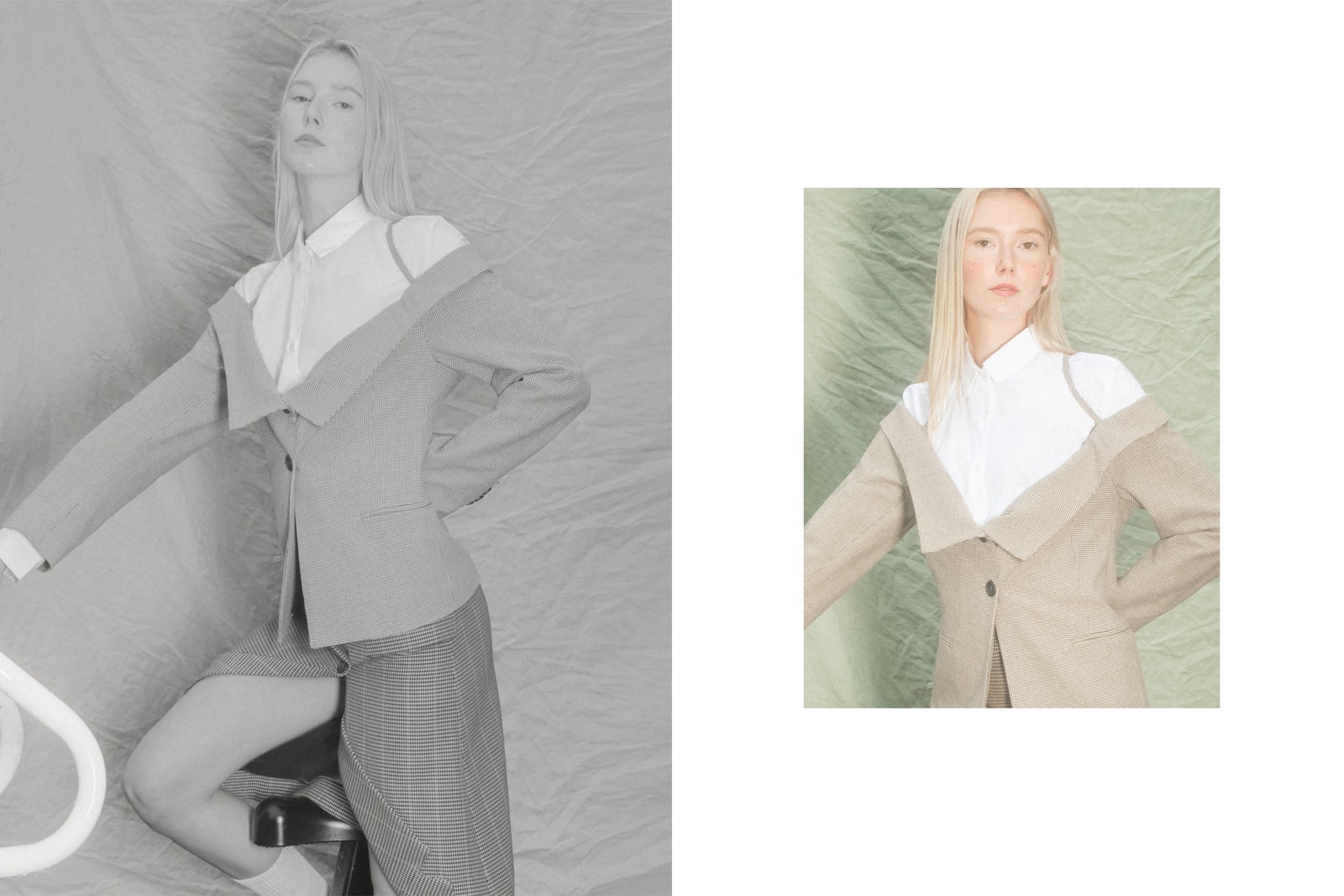 Modern Suits Women's Tailoring Fashion Trend Blazer Trousers Acne Studios DELADA Raf Simons Dr. Martens Noir Kei Ninomiya