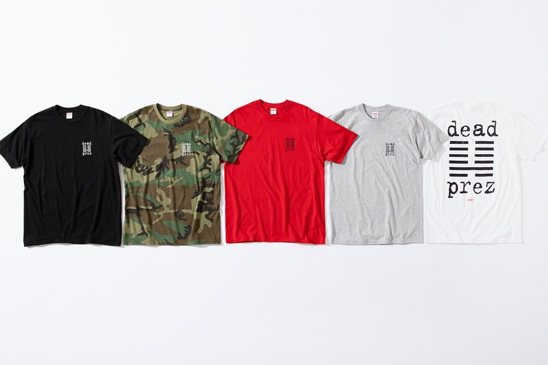 Supreme x dead prez Fall 2019 Collection Release Lookbook Range Release Date Hip Hop Music 