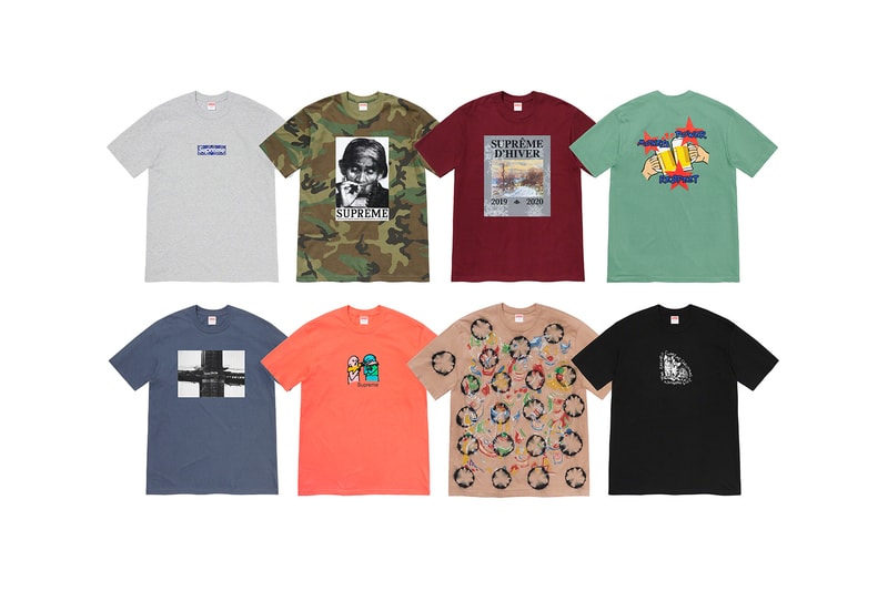 supreme graphic winter t shirts pink magenta sane smith