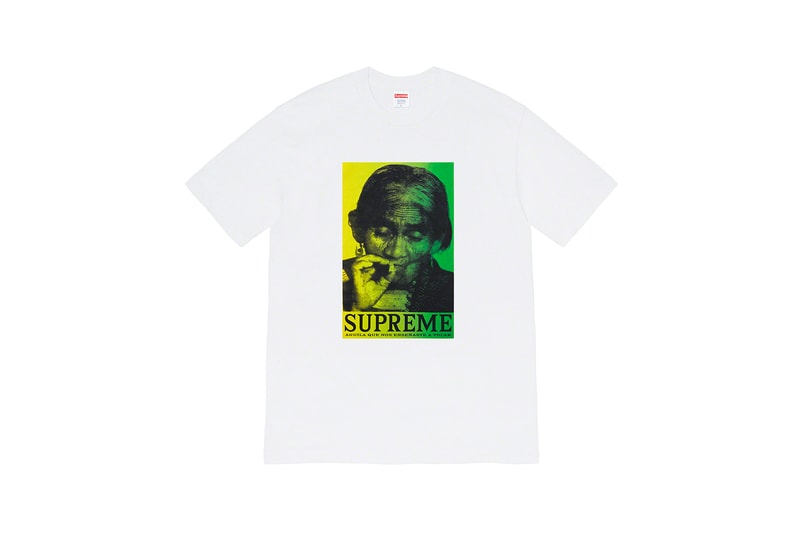 supreme graphic winter t shirts pink magenta sane smith