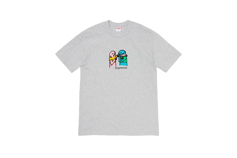 supreme graphic winter t shirts pink magenta sane smith