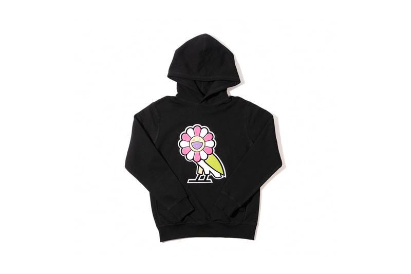 Takashi Murakami x OVO Collection Hoodie Black