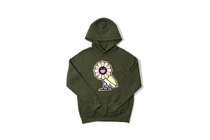 Takashi Murakami x OVO Collection Hoodie Green