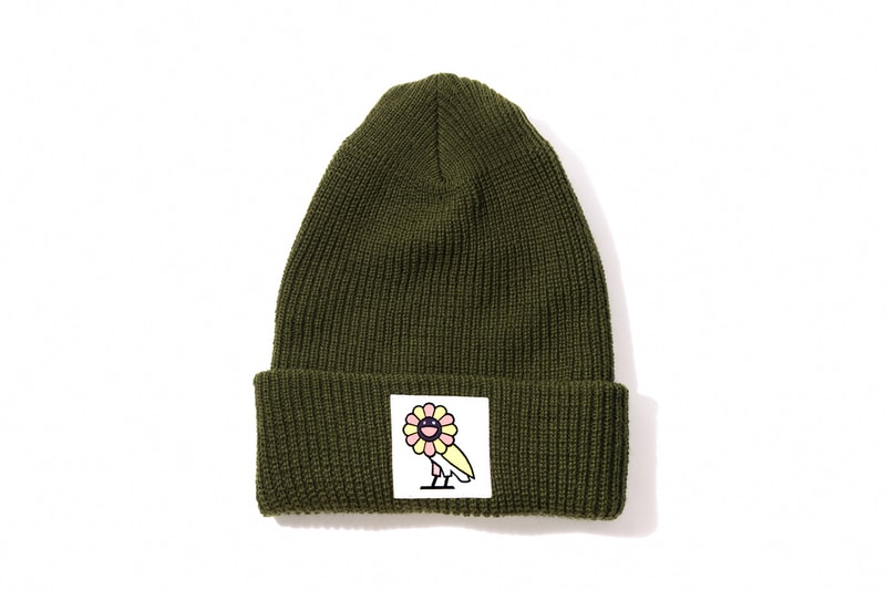 Takashi Murakami x OVO Collection Beanie Green