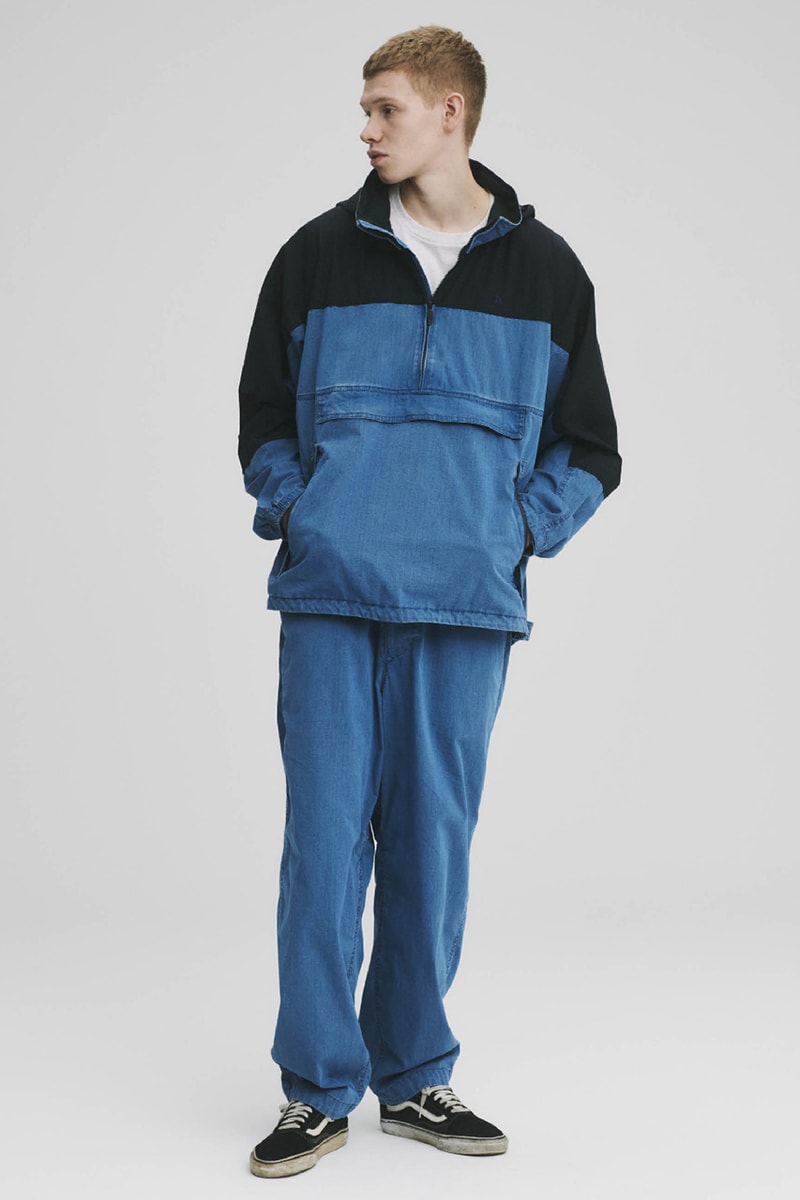 THE NORTH FACE PURPLE LABEL Spring Summer 2020 Collection Lookbook Quarter Zip Pants Denim