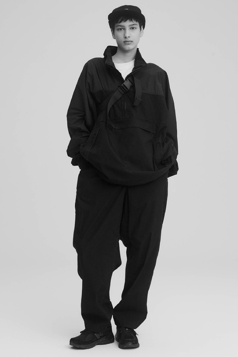 THE NORTH FACE PURPLE LABEL Spring Summer 2020 Collection Lookbook Quarter Zip Black