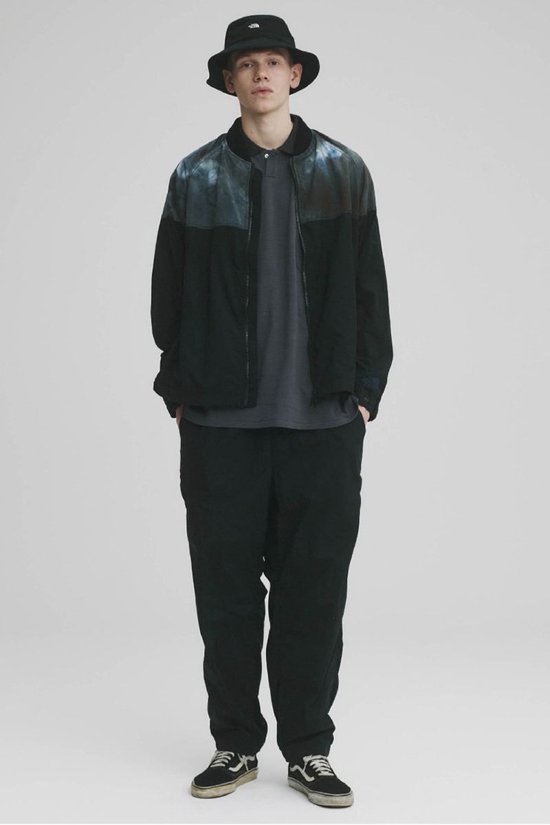 THE NORTH FACE PURPLE LABEL Spring Summer 2020 Collection Lookbook Fleece Jacket Tie Dye
