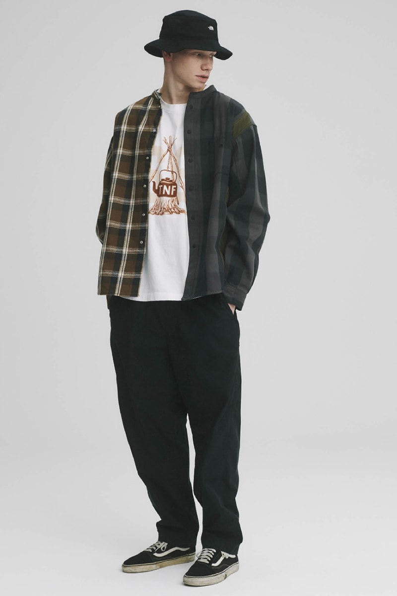 THE NORTH FACE PURPLE LABEL Spring Summer 2020 Collection Lookbook Plaid Shirt