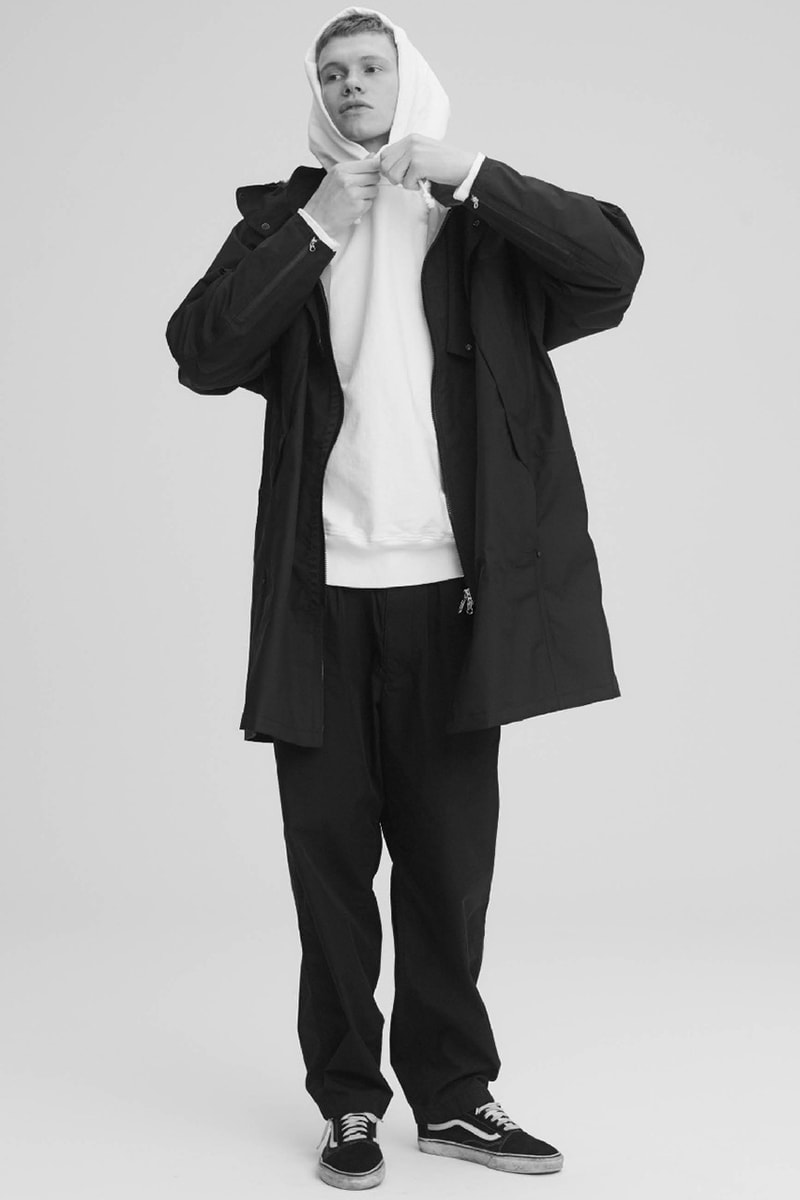 THE NORTH FACE PURPLE LABEL Spring Summer 2020 Collection Lookbook Hoodie White