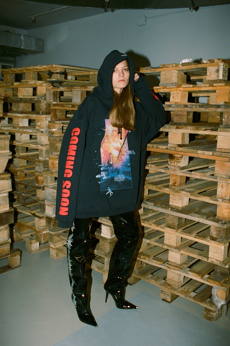 vetements star wars rise of the skywalker collaboration hoodies dresses backpacks