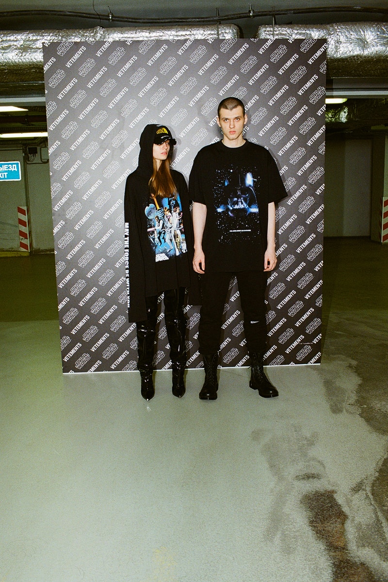 vetements star wars rise of the skywalker collaboration hoodies dresses backpacks