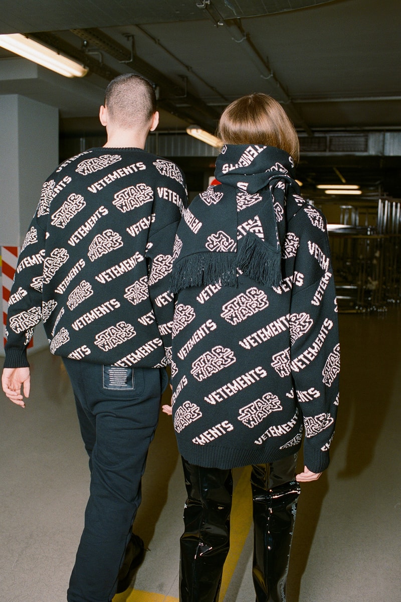 vetements star wars rise of the skywalker collaboration hoodies dresses backpacks