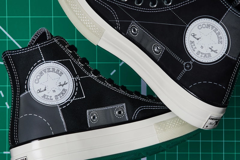 end converse blueprint pack sneaker footwear release retailer chuck taylor all star hi 70 jack purcell navy white egret soho london flagship store collaboration