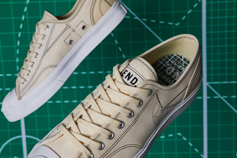 end converse blueprint pack sneaker footwear release retailer chuck taylor all star hi 70 jack purcell navy white egret soho london flagship store collaboration