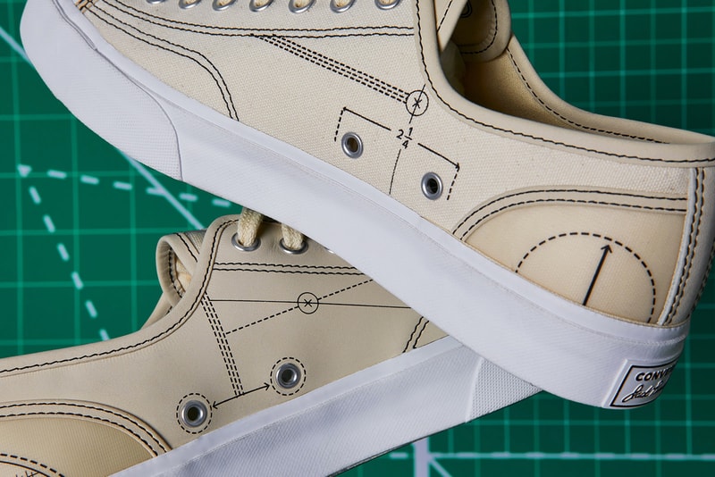 end converse blueprint pack sneaker footwear release retailer chuck taylor all star hi 70 jack purcell navy white egret soho london flagship store collaboration