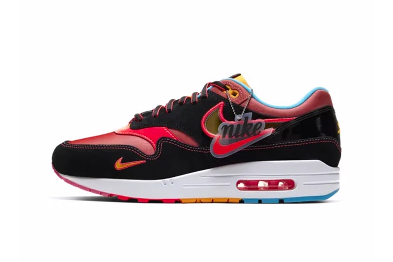 nike air max 1 nyc chinatown lunar new year chinese sneakers footwear mythology mythical longma red black heritage shoe chollima runner