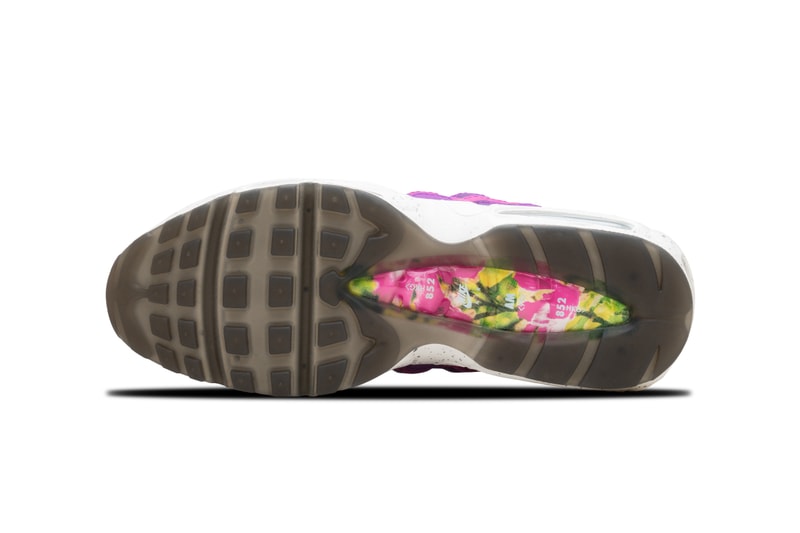 nike air max 95 swoosh hong kong 2020 celebration bauhinia sneakers footwear flowers fuchsia magenta wonder kid rex tso